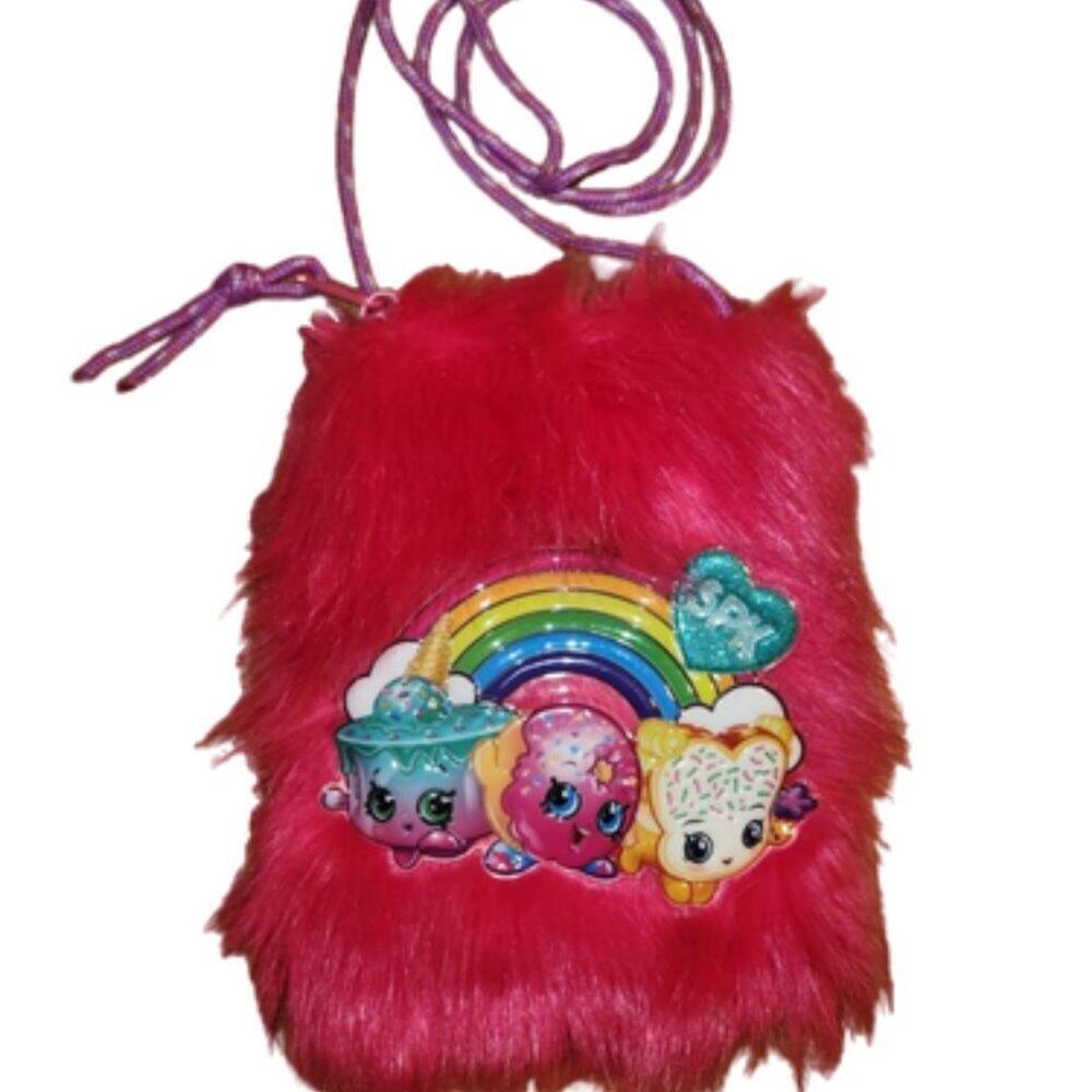 Shopkins Girls Fur Crossbody EUC